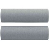  3-dijelni set sofa s jastucima svjetlosivi od tkanine | shoptok.hr