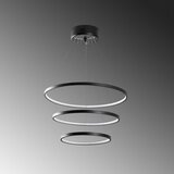 Opviq lights Crna LED viseća svjetiljka ø 50 cm Simit – | shoptok.hr