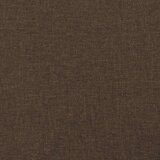  Box spring postelja z vzmetnico temno rjava 160x200 cm blago | Shoptok.si