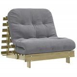  Futon na razvlačenje s madracem 80 x 206 x 11 cm od borovine | Eponuda.com