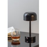 Leitmotiv Črna LED namizna svetilka s kovinskim senčilom (višina 24,5 cm) James – | Shoptok.si
