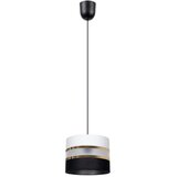  Luster na sajli CORAL 1xE27/60W/230V crno-beli | Eponuda.com