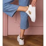 Gemre White sneakers with leopard print detail Lerisol | Shoptok.si