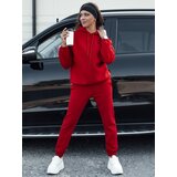 DStreet Komplet damski dresowy KSENIIA PREMIUM czerwony Cene