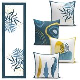 Mila Home Komplet 4 prevlek za blazino in namiznega tekača - Mila Home Cene