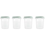 Miniland 4 dijelni set posudica za hranu mint 250ml | shoptok.hr