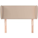  Uzglavlje s ušima boja cappuccina 93x23x78/88 cm umjetna koža | shoptok.hr