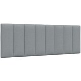 vidaXL Vzglavna stranica svetlo siva 120 cm blago | Shoptok.si