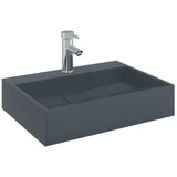  Umivaonik od lijevanih minerala/mramora 50x38x11 cm antracit | Eponuda.ba