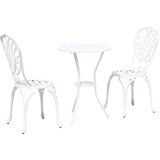 Bistro set za vrt 3 pcs Aluminij | shoptok.hr