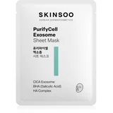 PurifyCell Exosome Sheet Mask pomirjevalna tekstilna maska 22 g