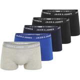 Jack & Jones Bokserice mornarsko plava / kraljevsko plava / svijetlosiva / crna / bijela Cijene