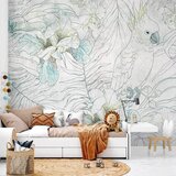 Artgeist Fototapeta Cockatoo In The Garden, 250x175cm | Shoptok.si