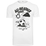 Merchcode Footballs Coming Home All Weather Sports Tee white Cene