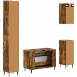  Set kupaonskih ormara od 4 dijela ZWOLLE Dimljeni hrast | shoptok.hr