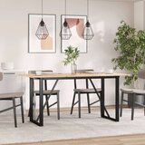 vidaXL Noge za blagovaonski stol O-oblika 140x60x73cm lijevano željezo | shoptok.hr