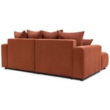 Bobochic Paris Narančasta baršunasti kutna garnitura Enjoy – | shoptok.hr