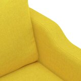  4-dijelni set sofa s jastucima svjetložuti od tkanine | shoptok.hr