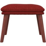  Tabure crvena boja vina 45 x 29,5 x 35 cm od tkanine | shoptok.hr