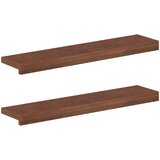  Prozorske klupice 2 kom. Tamno smeđa 70 x 20 x 2 cm | shoptok.hr