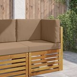  Zunanja blazina za kavč 3 pcs Taupe Poliester, (5000202302) | Shoptok.si