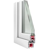 vidaXL Kletno okno "RISOR" 60x100 cm vrtljivo-nagibno DIN desno belo | Shoptok.si
