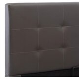  Hidraulični okvir za krevet od umjetne kože sivi 120 x 200 cm | Eponuda.com