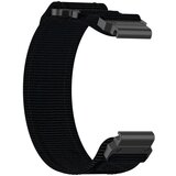 INF 22 mm pas za uro za garmin quatix 7 pro/fenix/fenix 6/Fenix 5 velikost m najlon black, (21401425) | Shoptok.si