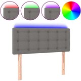 Posteljno vzglavje temno sivo 80x5x78/88 cm blago, (20735113) | Shoptok.si