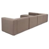 Atelier Del Sofa Kutni set Mora X-Oval-L1-O1-O1-R1, 320x235x69 cm, Smeđa | Eponuda.ba