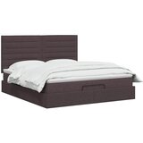  Krevet od pjene s madracem i LED-om Tamno smeđa 140 x 190 cm - Tamno smeđa 140 x 190 cm Dizajn linija | shoptok.hr