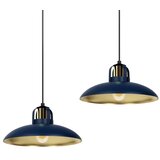  Luster na sajli FELIX 2xE27/60W/230V, plave boje | Eponuda.com
