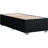 vidaXL Posteljni okvir črn 90x200 cm blago | Shoptok.si