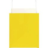 Papirnate vrećice 250 kom s ručkama žute 32x22x24 cm | shoptok.hr