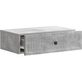 Stolna montirana na zid Betonska siva 59 x 34,5 x 17 cm | shoptok.hr