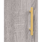  Visoka komoda siva sonome 34 5x34x180 cm od konstruiranog drva | shoptok.hr