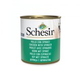 Schesir Piščanec s špinačo v želeju 285 g konzerva Cene