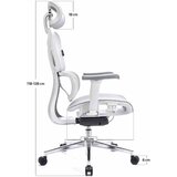  LVN System ergonomski stol Control Pro White | Shoptok.si