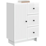  Kreveta s ladicama Bijela visokog sjaja 66 x 34,5 x 90 cm | Eponuda.com