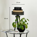  Brilagi - Stona lampa DAKOTA LUNETA 1xE27/15W/230V crna/ratan | Eponuda.com