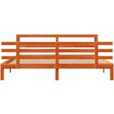  Okvir kreveta s uzglavljem voštano smeđi 180x200 cm od borovine | shoptok.hr