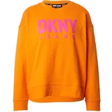 Dkny Sweater majica narančasta / roza