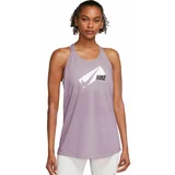 Nike DRI-FIT ELASTIKA Ženska majica bez rukava za trening, ljubičasta, veličina