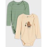 Sinsay Komplet od 2 pamučna bodija | shoptok.hr