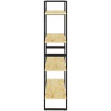 vidaXL ormarić za knjige s 4 razine 80 x 30 x 140 cm masivna borovina | shoptok.hr