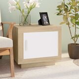 vidaXL stolić za kavu bijeli i hrast 51 x 50 x 45 cm konstruirano drvo Cijene