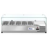  Namizna Hladilna Vitrina, 5xGN 1/4, Arktic, 230V/180W, 1205x335x460mm | Shoptok.si