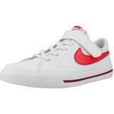 Nike Modne superge COURT LEGACY BIG KIDS Bela | Shoptok.si