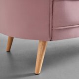 Bessagi Home dvosed hope, roza, žamet | Shoptok.si