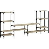 vidaXL TV omarica sonoma hrast 206,5x28,5x95 cm inženirski les | Shoptok.si